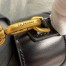 Balenciaga Hourglass Small Bag in Black Box Calfskin