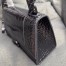 Balenciaga Hourglass Small Bag in Noir Crocodile Embossed Calfskin