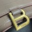 Balenciaga Hourglass Small Bag in Nude Crocodile Embossed Calfskin