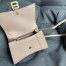Balenciaga Hourglass Small Bag in Nude Crocodile Embossed Calfskin