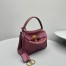 Balenciaga Rodeo Mini Bag in Burgundy Calfskin