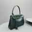 Balenciaga Rodeo Medium Bag in Dark Green Calfskin