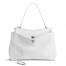 Balenciaga Rodeo Large Bag in White Crocodile Embossed Calfskin