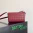 Bottega Veneta Mini Andiamo Cross-Body Bag in Barolo Intrecciato Lambskin