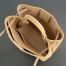 Bottega Veneta Andiamo Small Bag in Pale Brown Intrecciato Lambskin