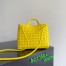 Bottega Veneta Andiamo Small Bag in Sulfur Intrecciato Lambskin