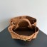 Bottega Veneta Andiamo Small Bag in Brown Intrecciato Suede