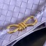 Bottega Veneta Andiamo Small East/West Bag in Lilas Intrecciato Lambskin