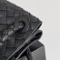 Bottega Veneta Medium Andiamo Bag In Black Intrecciato Lambskin