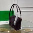 Bottega Veneta Arco Small Bag In Grape Intrecciato Calfskin