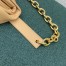 Bottega Veneta The Belt Chain Pouch In Almond Nappa Leather