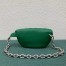 Bottega Veneta The Belt Chain Pouch In Green Nappa Leather