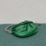 Bottega Veneta The Belt Chain Pouch In Green Nappa Leather