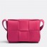 Bottega Veneta Candy Cassette Bag In Cranberry Lambskin