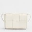 Bottega Veneta Candy Cassette Bag In White Lambskin