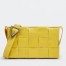 Bottega Veneta Cassett Bag In Yellow Wrinkled Calfskin