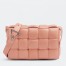 Bottega Veneta Padded Cassette Bag In Peachy Calfskin