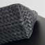 Bottega Veneta Mini Cabat Bag In Black Intrecciato Lambskin