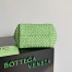 Bottega Veneta Mini Cabat Bag In Pistachio Intrecciato Lambskin