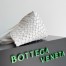 Bottega Veneta Mini Cabat Bag In White Intrecciato Lambskin