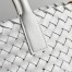 Bottega Veneta Mini Cabat Bag In White Intrecciato Lambskin