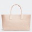 Bottega Veneta Cabat Medium Bag In Melon Intrecciato Lambskin