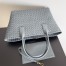 Bottega Veneta Cabat Medium Bag In Thunder Intrecciato Lambskin