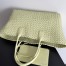 Bottega Veneta Large Cabat Bag In Zest Washed Intrecciato Lambskin