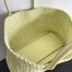 Bottega Veneta Large Cabat Bag In Zest Washed Intrecciato Lambskin