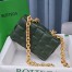 Bottega Veneta Chain Cassette Bag In Raintree Lambskin
