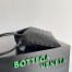 Bottega Veneta Mini Hop Bag in Black Intrecciato Calfskin