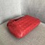 Bottega Veneta Mini BV Jodie Bag In Red Woven Leather