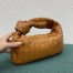 Bottega Veneta Mini BV Jodie Bag In Sandalwood Woven Leather