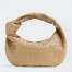 Bottega Veneta BV Jodie Teen Bag In Beige Intrecciato Leather