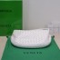 Bottega Veneta BV Jodie Teen Bag In White Intrecciato Leather