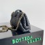 Bottega Veneta Small Lauren 1980 Bag in Black Intrecciato Lambskin
