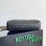 Bottega Veneta Small Lauren 1980 Bag in Black Intrecciato Lambskin