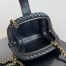 Bottega Veneta Small Lauren 1980 Bag in Black Intrecciato Lambskin