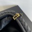 Bottega Veneta Small Lauren 1980 Bag in Black Intrecciato Lambskin