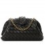 Bottega Veneta Small Lauren 1980 Bag in Black Intrecciato Lambskin