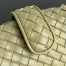 Bottega Veneta Small Lauren 1980 Bag in Travertine Intrecciato Lambskin