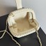 Bottega Veneta Small Lauren 1980 Bag in White Intrecciato Lambskin