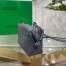Bottega Veneta Loop Mini Bag In Grey Intrecciato Lambskin