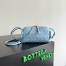 Bottega Veneta Concert Pouch in Lunar Intrecciato Lambskin