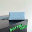 Bottega Veneta Concert Pouch in Lunar Intrecciato Lambskin