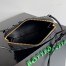 Bottega Veneta Concert Pouch in Black Intrecciato Lambskin