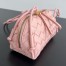 Bottega Veneta Concert Pouch in Pink Intrecciato Lambskin