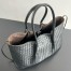 Bottega Veneta Pinacoteca Small Bag in Black Intrecciato Calfskin