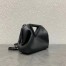 Bottega Veneta Small Point Top Handle Bag In Black Leather