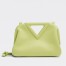 Bottega Veneta Small Point Top Handle Bag In Seagrass Leather